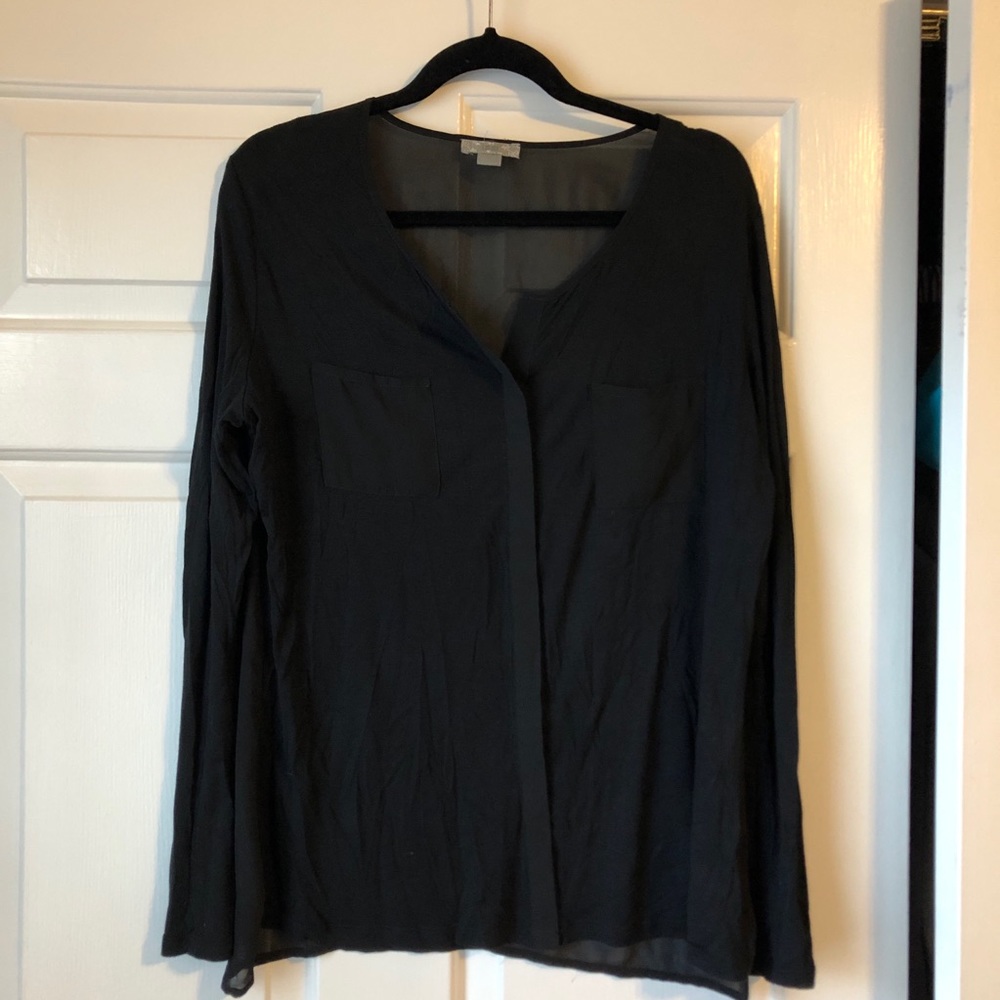 Sheer Back Top